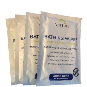 Nurture Valley Bathing Wipes Pk 4